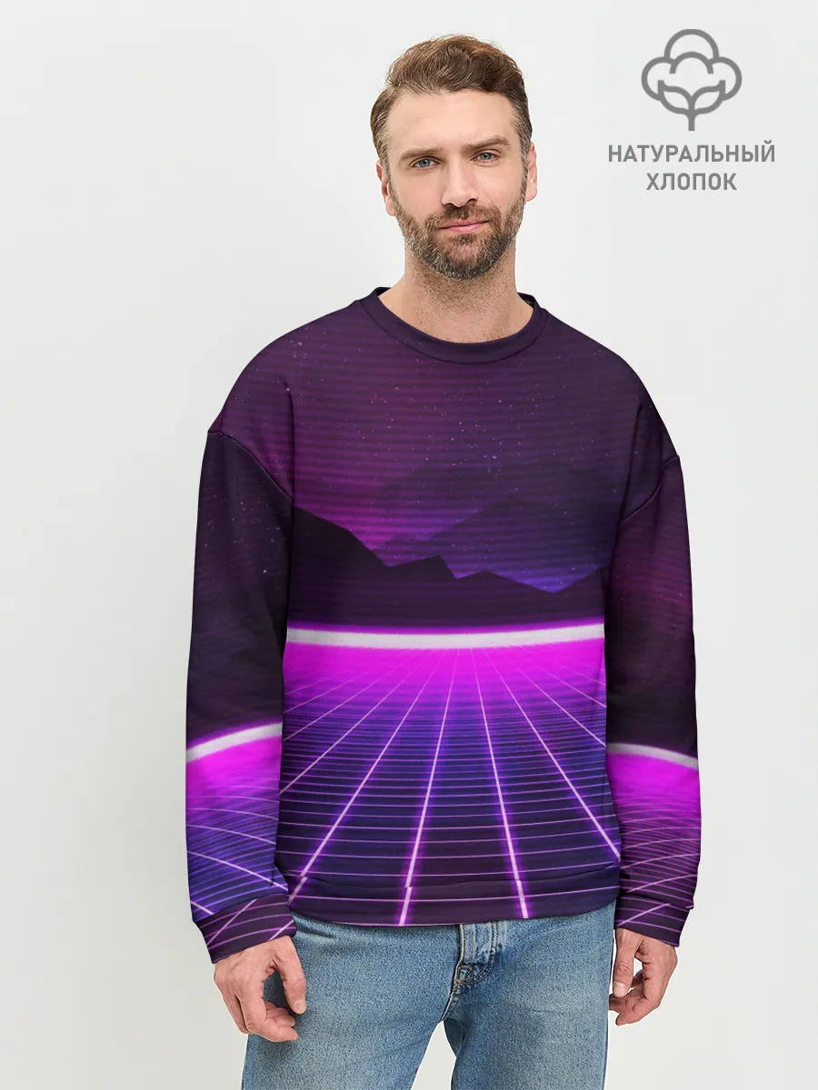 Мужской свитшот базовый / 90 YEARS sunrise