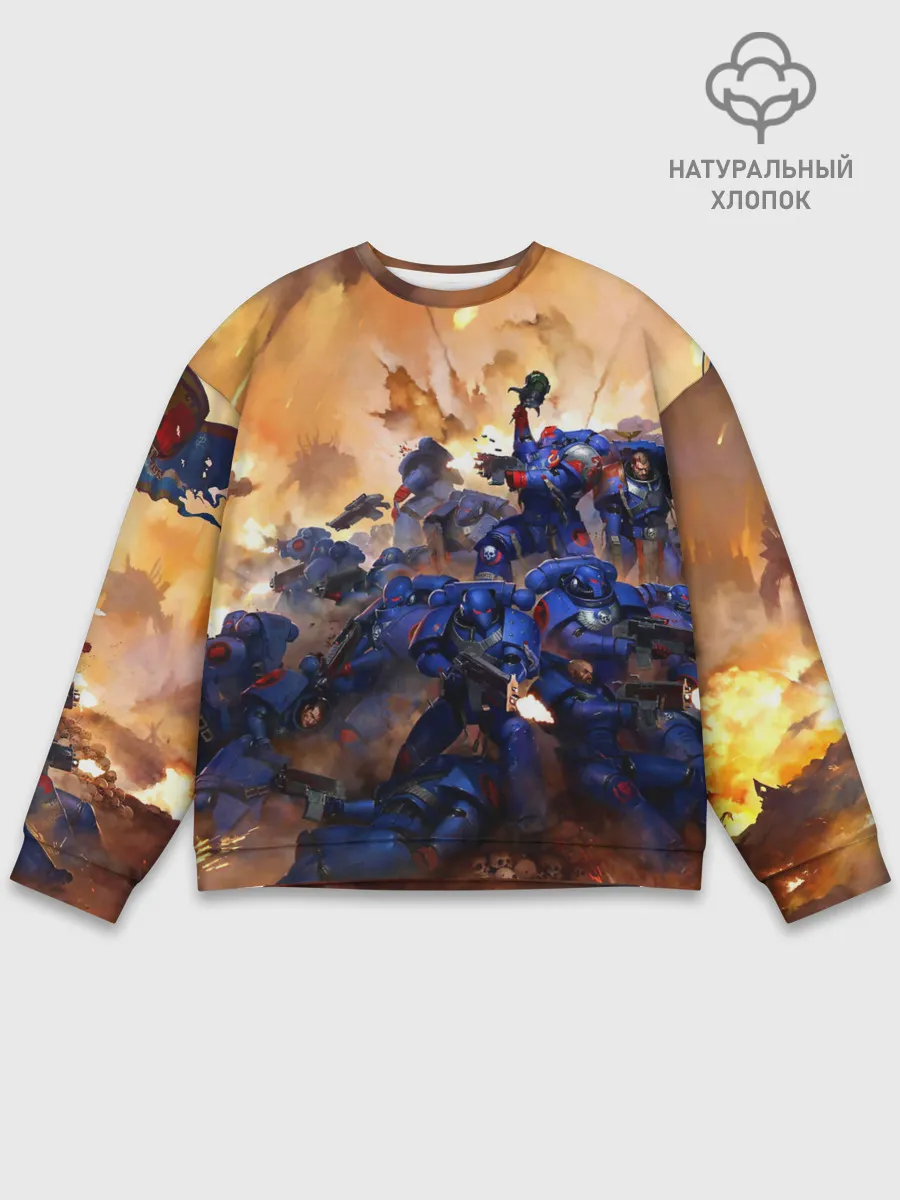 Мужской свитшот базовый / WARHAMMER 40K