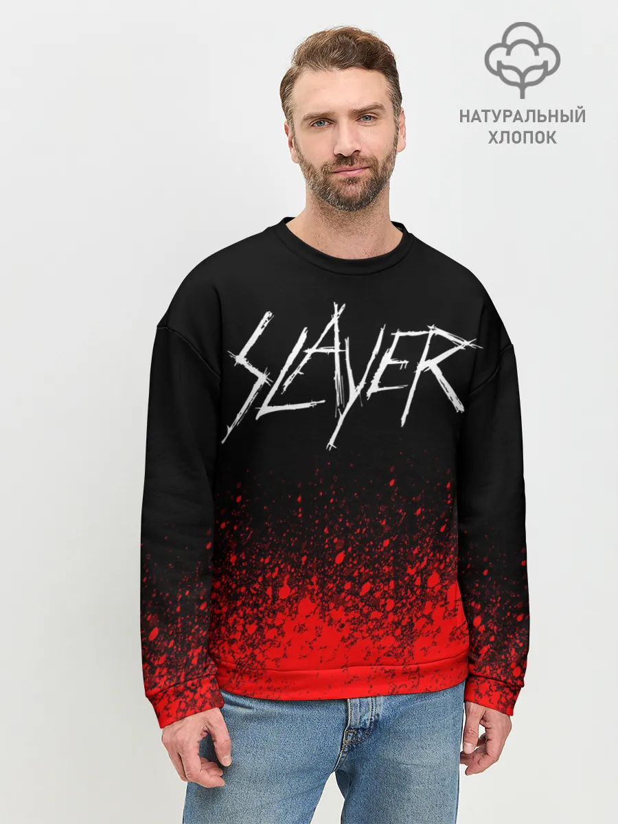 Мужской свитшот базовый / SLAYER