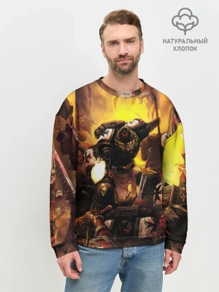 Мужской свитшот базовый / WARHAMMER 40K