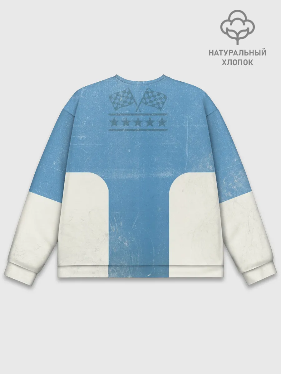 Мужской свитшот базовый / Karting time