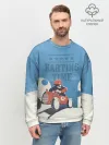 Мужской свитшот базовый / Karting time