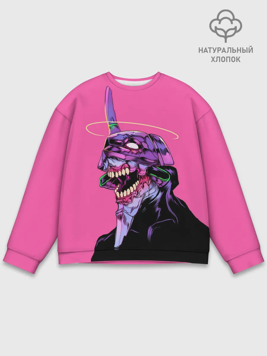 Мужской свитшот базовый / Монстр Евангелион