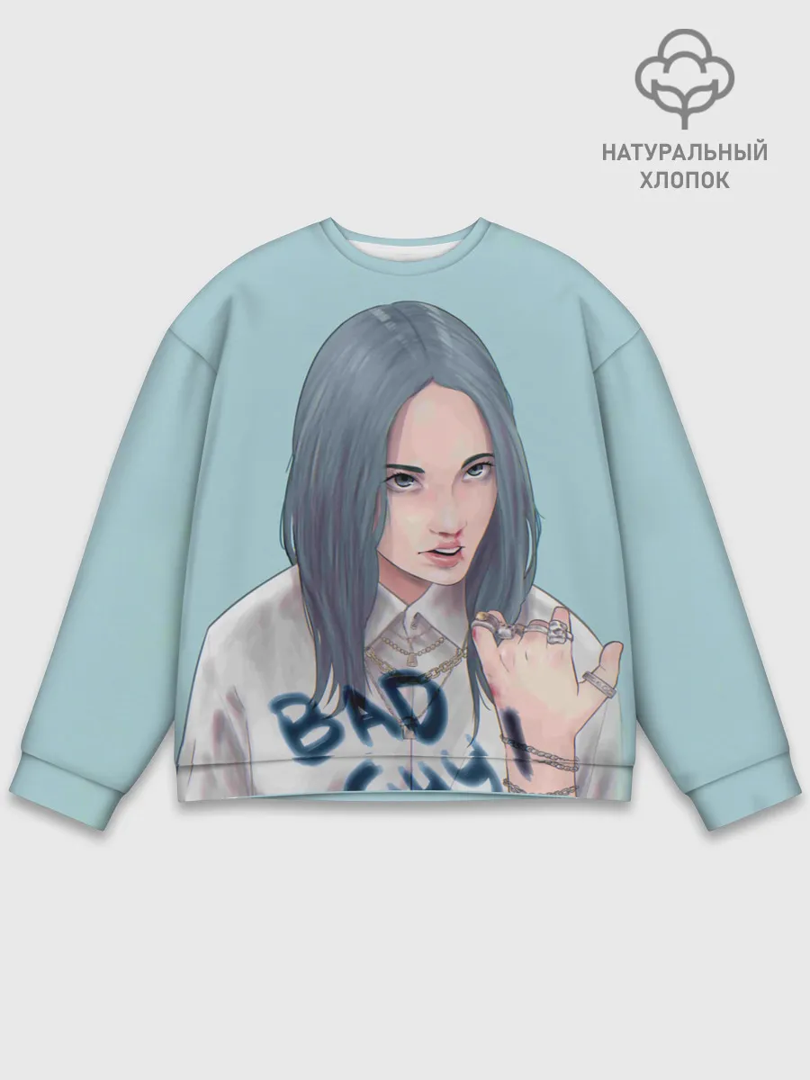 Мужской свитшот базовый / Billie Eilish