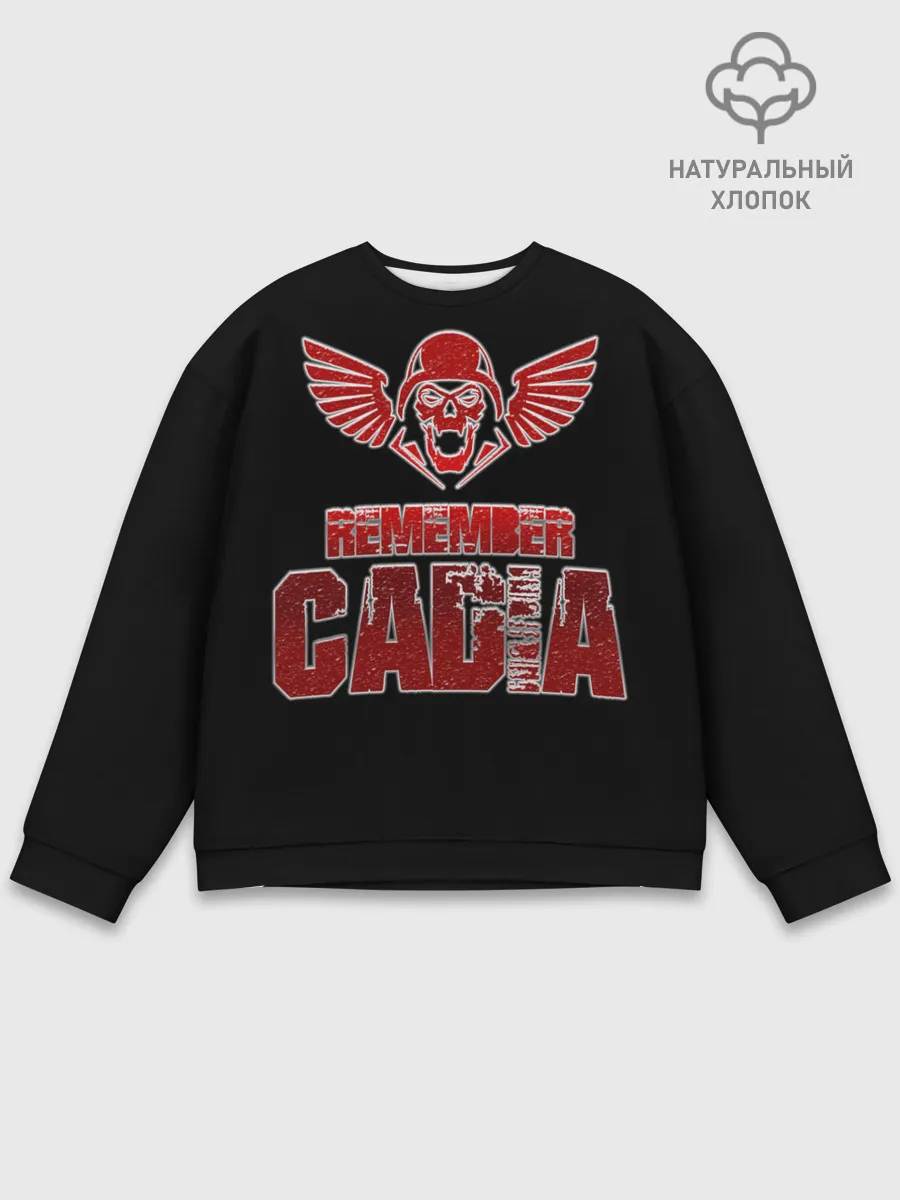 Мужской свитшот базовый / Remember Cadia - Imperial Guar