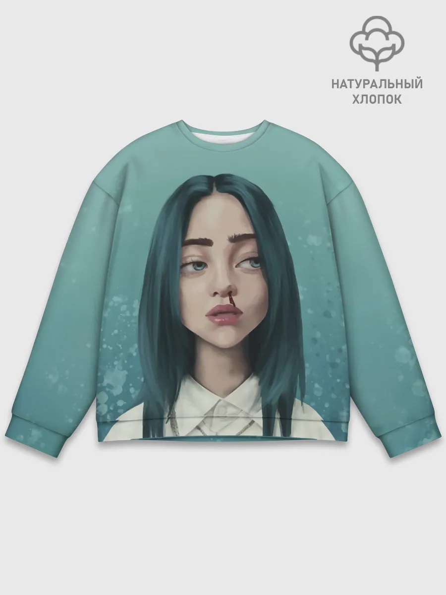 Мужской свитшот базовый / Билли Айлиш