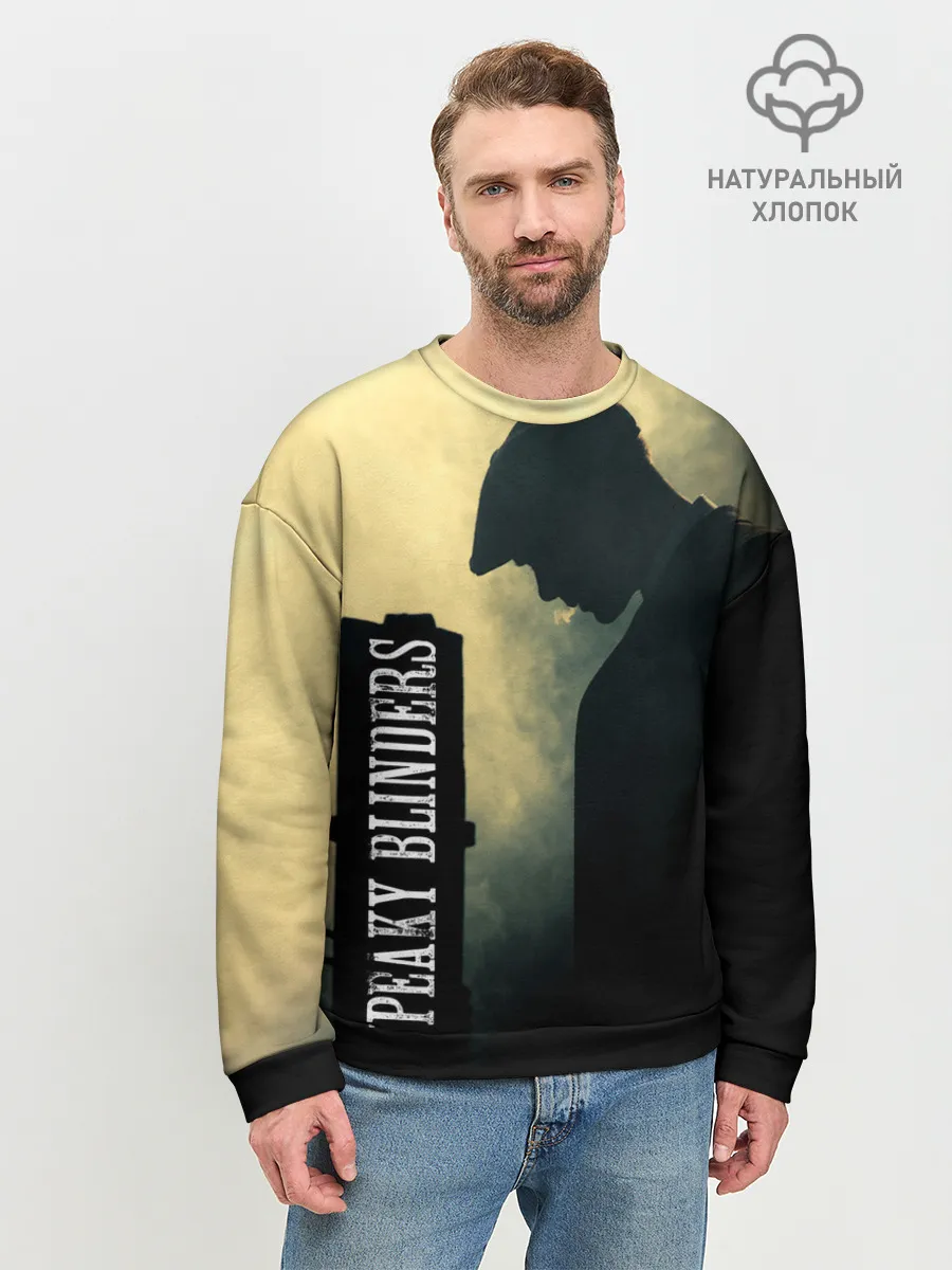 Мужской свитшот базовый / Острые козырьки