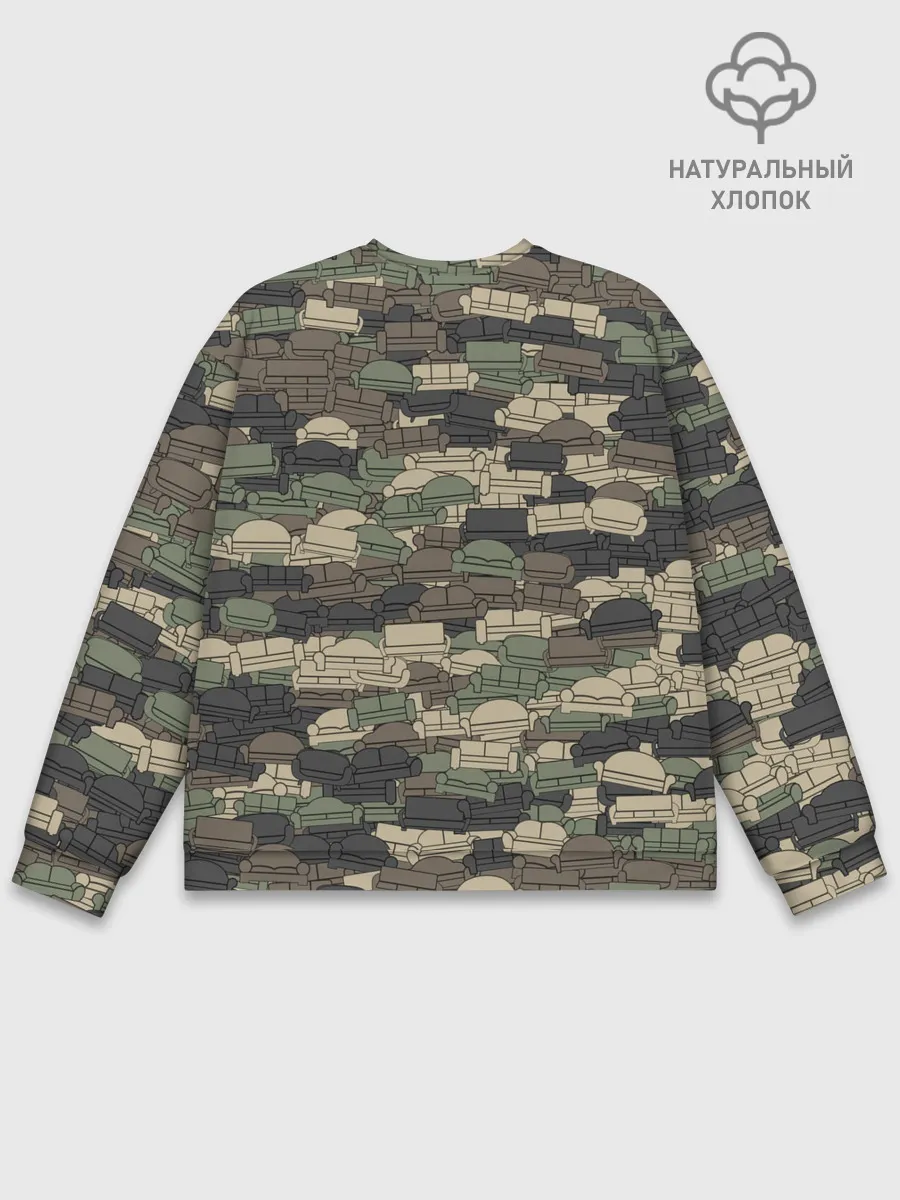 Мужской свитшот базовый / Диванные войска