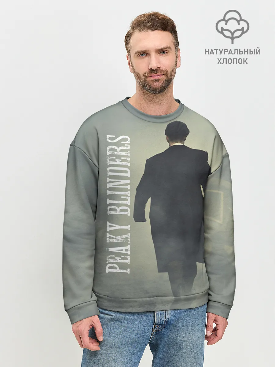 Мужской свитшот базовый / Острые козырьки