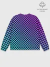 Мужской свитшот базовый / Checkerboard gradient