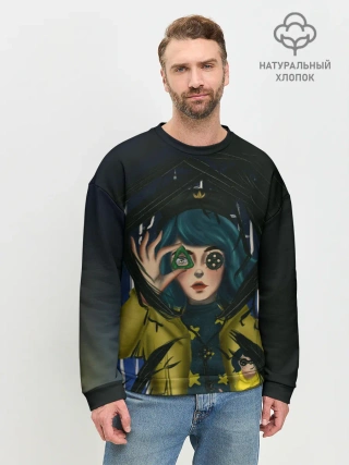 Мужской свитшот базовый / Coraline