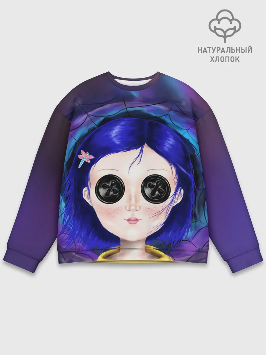 Мужской свитшот базовый / Coraline