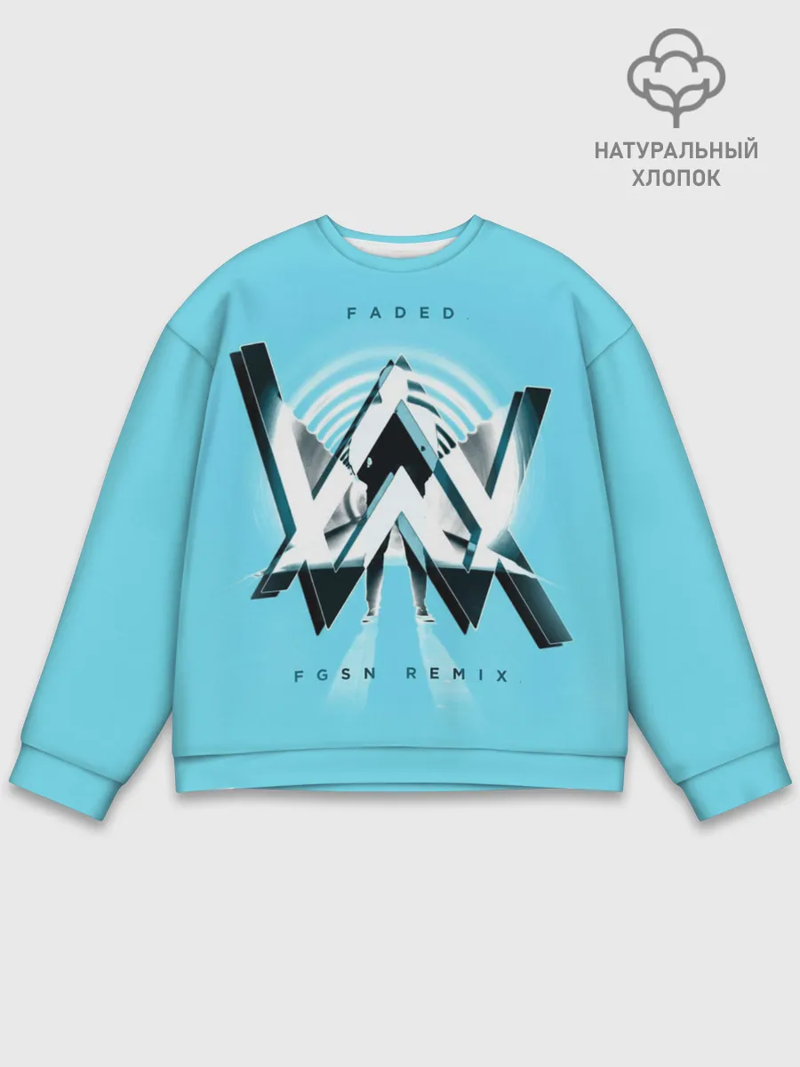 Мужской свитшот базовый / Alan Walker