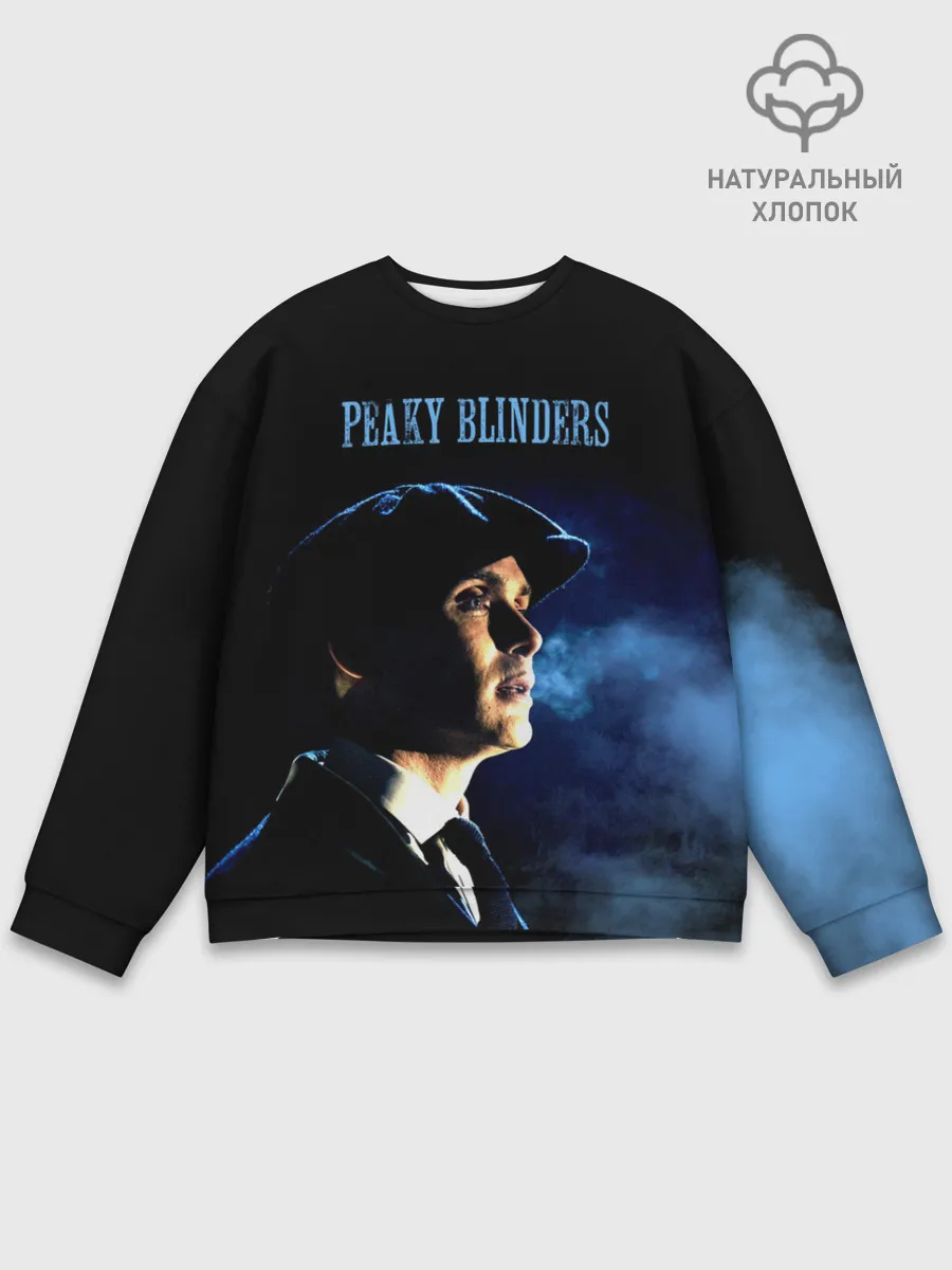 Мужской свитшот базовый / Острые козырьки