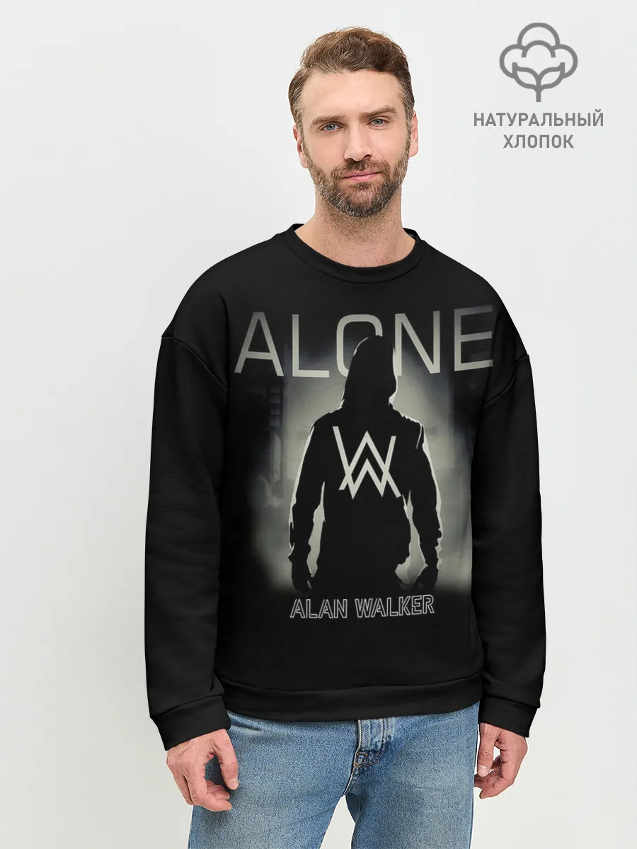 Мужской свитшот базовый / Alan Walker