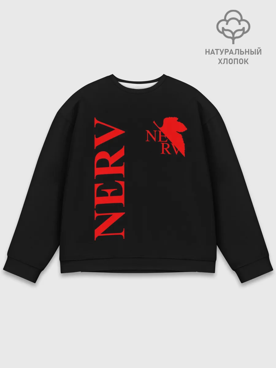 Мужской свитшот базовый / Nerv red