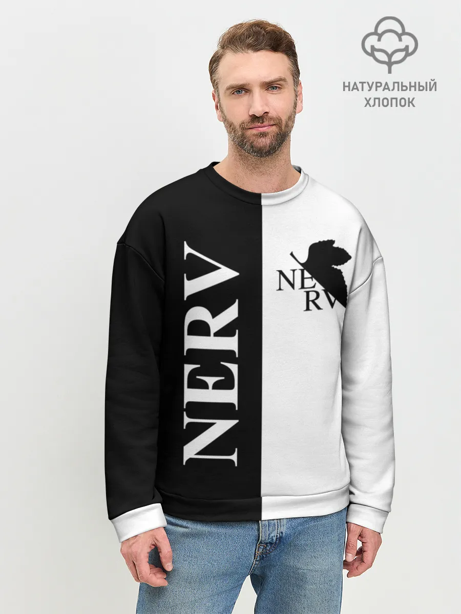 Мужской свитшот базовый / Nerv black