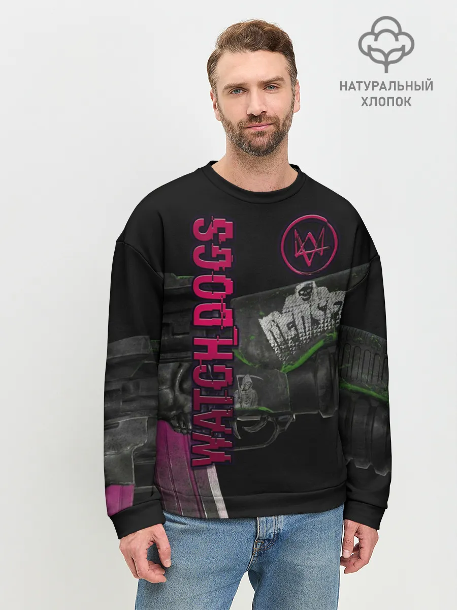 Мужской свитшот базовый / WATCH DOGS