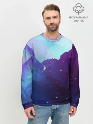 Мужской свитшот базовый / Skydiver