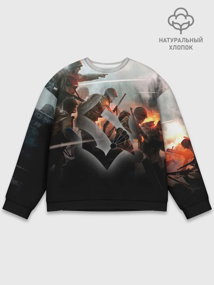 Мужской свитшот базовый / Sabaton