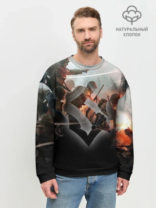 Мужской свитшот базовый / Sabaton