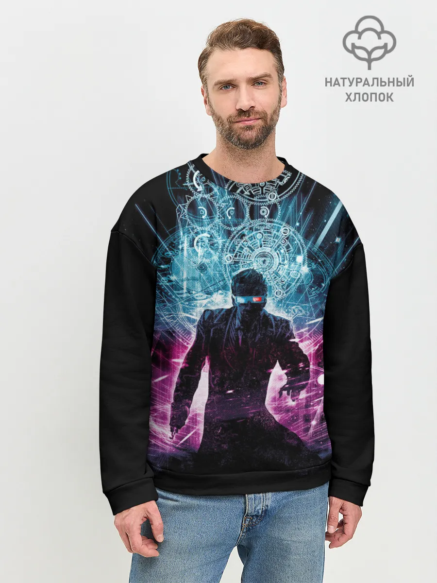 Мужской свитшот базовый / Доктор Кто