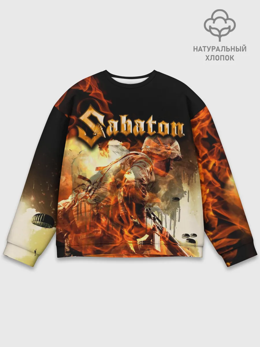 Мужской свитшот базовый / Sabaton