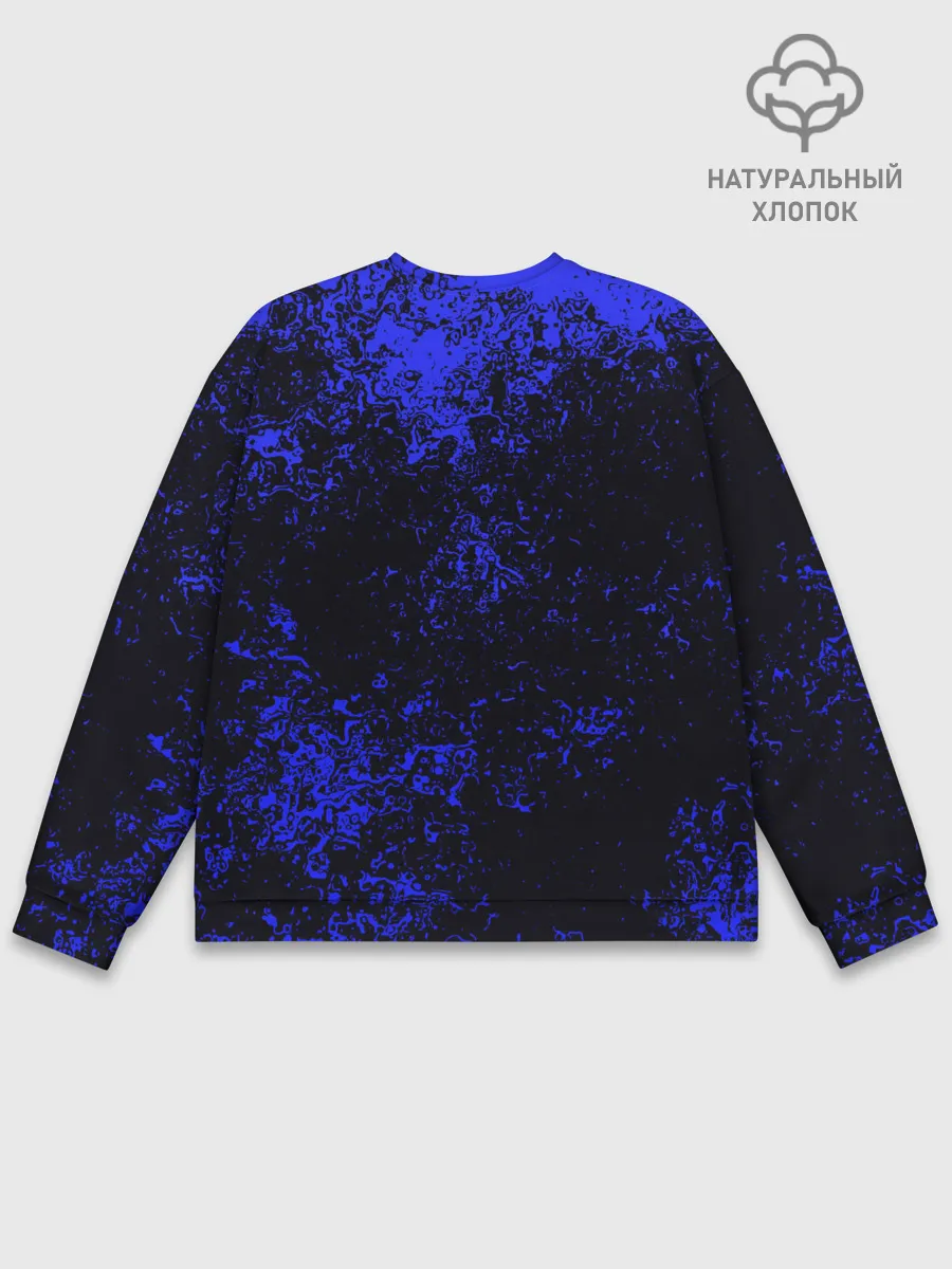 Мужской свитшот базовый / БРЫЗГИ КРАСОК