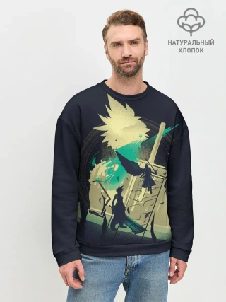 Мужской свитшот базовый / Final Fantasy VII