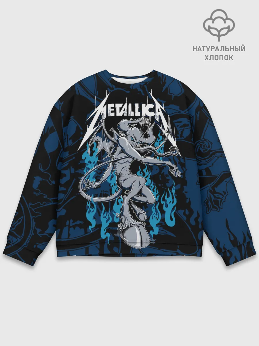 Мужской свитшот базовый / Metallica