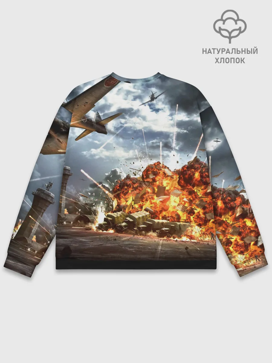 Мужской свитшот базовый / Sabaton