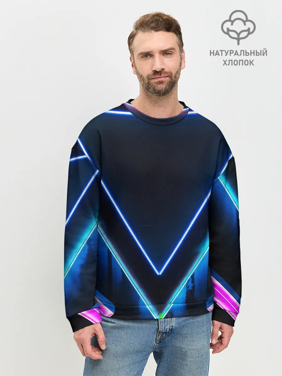Мужской свитшот базовый / DISQUARED NEON
