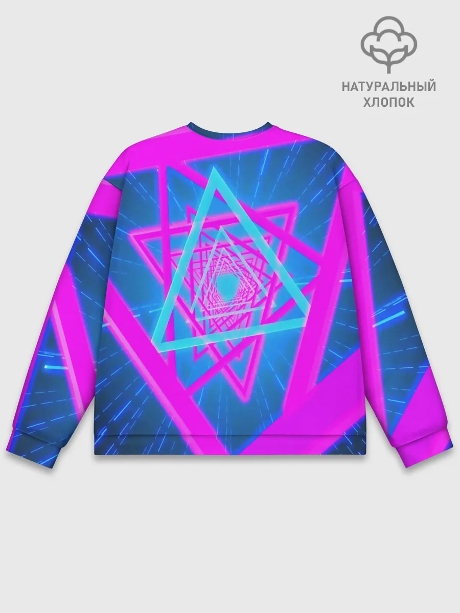 Мужской свитшот базовый / MUSIC NEON