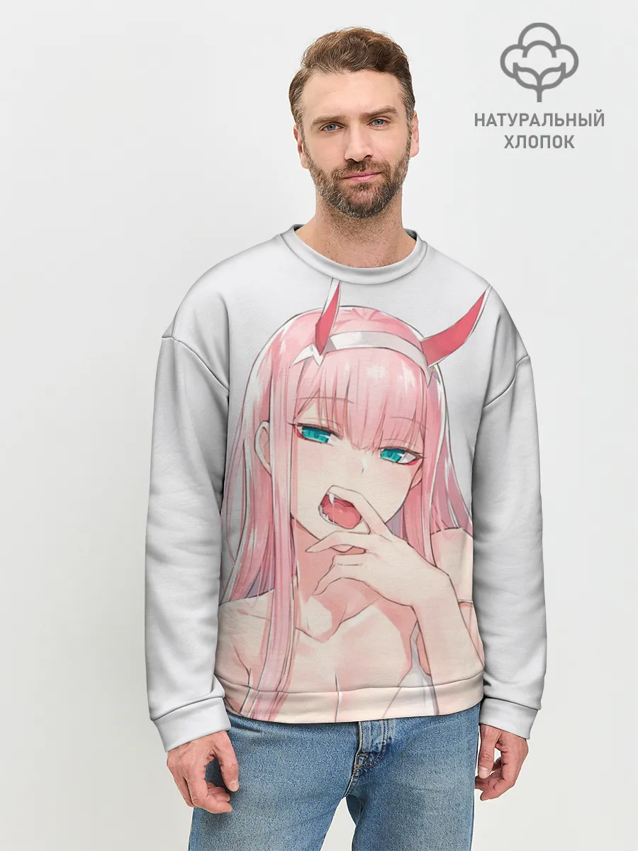 Мужской свитшот базовый / Senpai 02