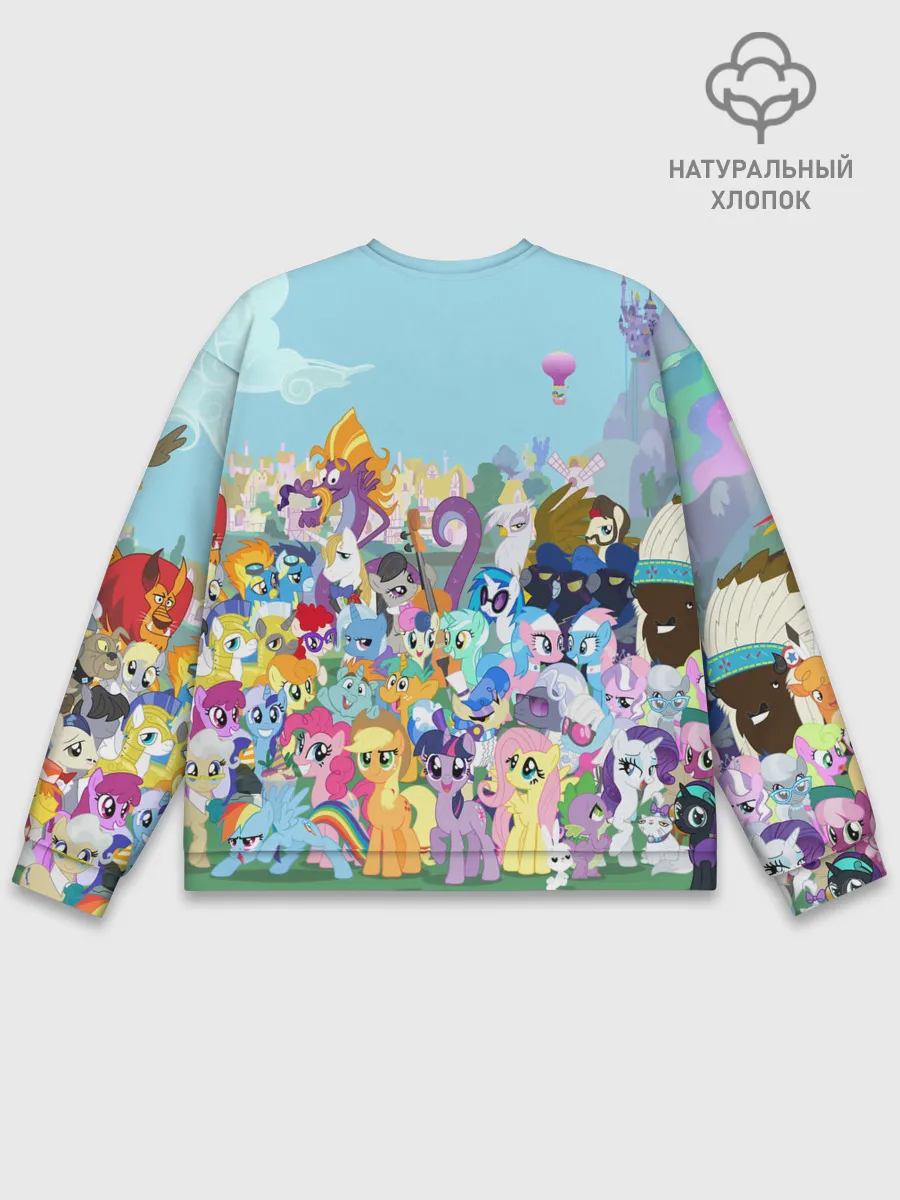 Мужской свитшот базовый / MY LITTLE PONY