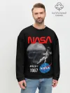Мужской свитшот базовый / Nasa Apollo 1 1967