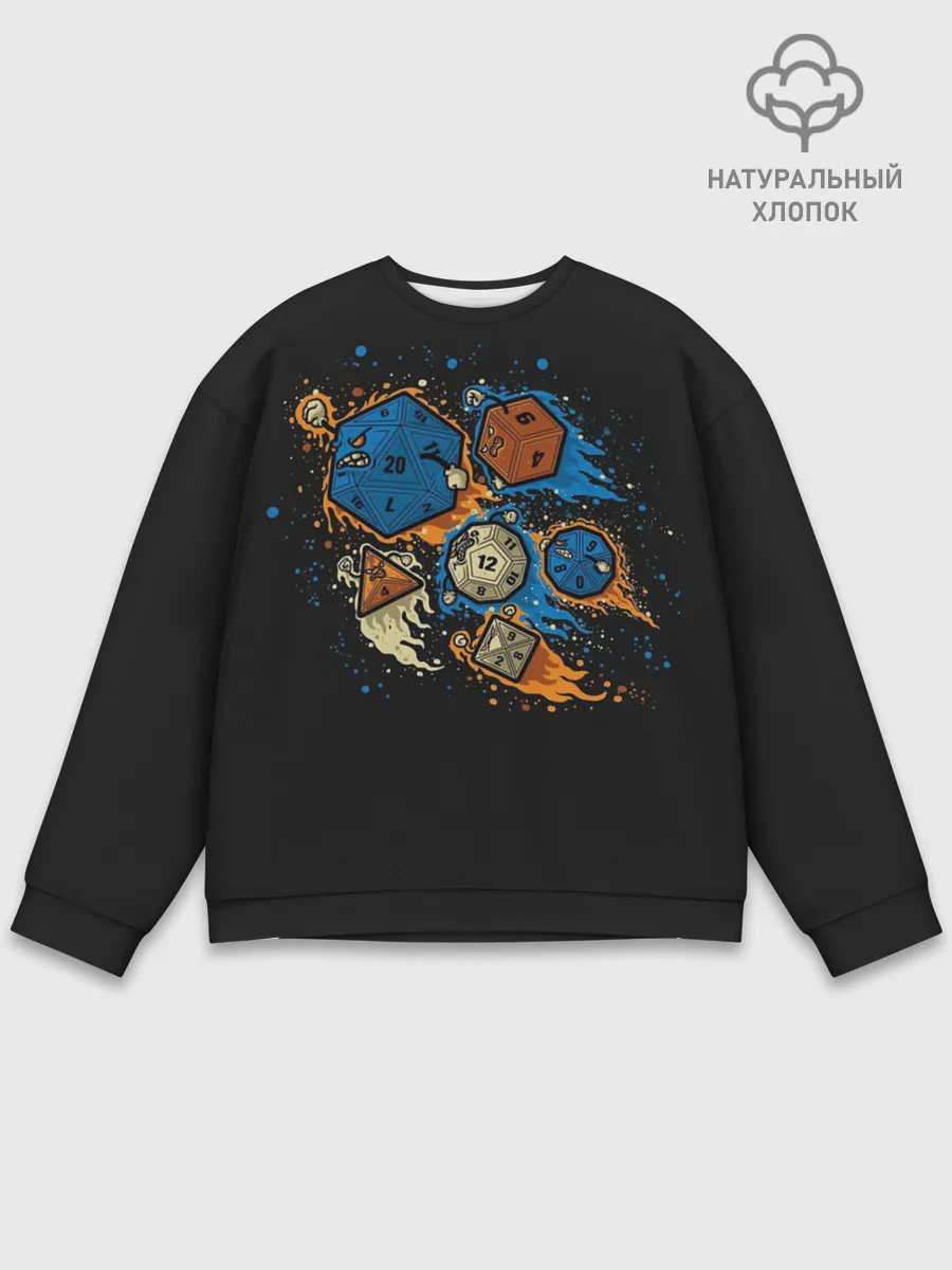 Мужской свитшот базовый / Dungeon & Dragons