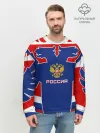 Мужской свитшот базовый / Русский хоккей