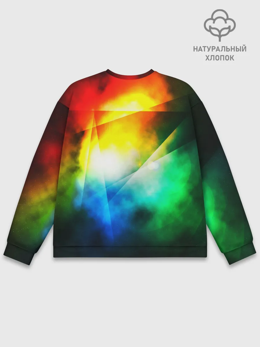 Мужской свитшот базовый / КРАСКИ КОСМОСА