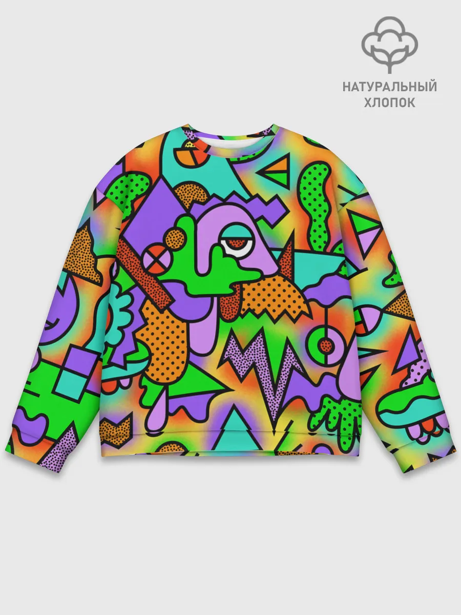 Мужской свитшот базовый / PSY GEOMETRY