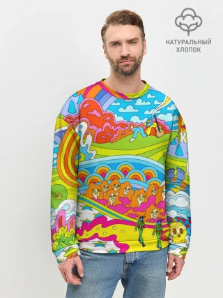 Мужской свитшот базовый / ХИППИ