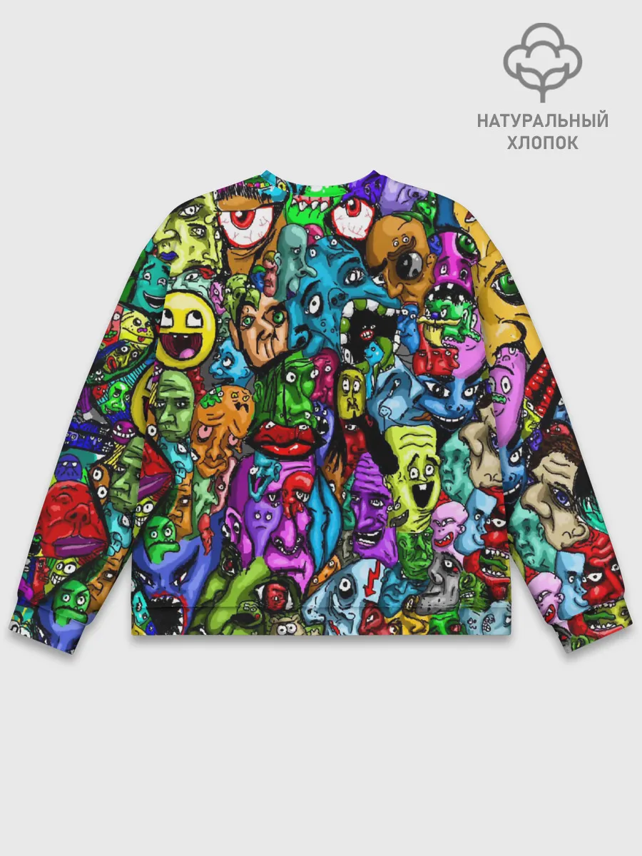 Мужской свитшот базовый / МЕМЫ