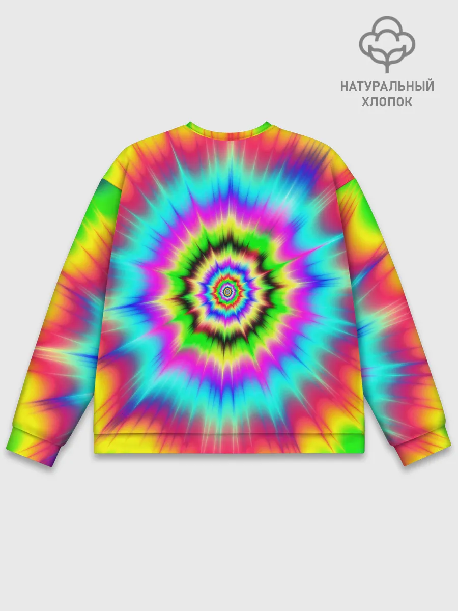 Мужской свитшот базовый / ОПТИЧЕСКИЙ УЗОР