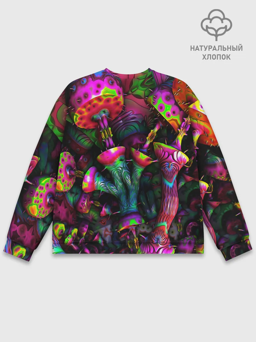 Мужской свитшот базовый / ПСИХОДЕЛИКА