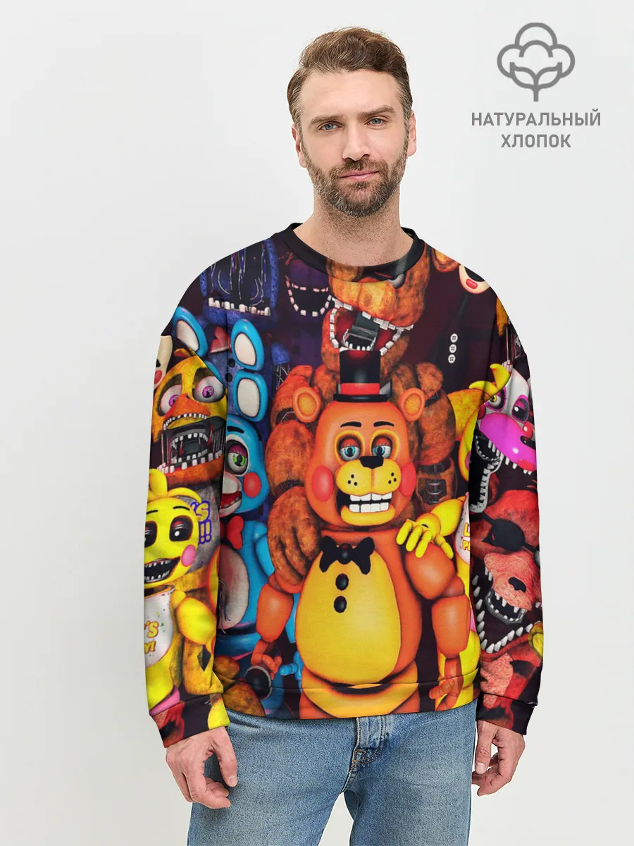 Мужской свитшот базовый / FIVE NIGHTS AT FREDDYS
