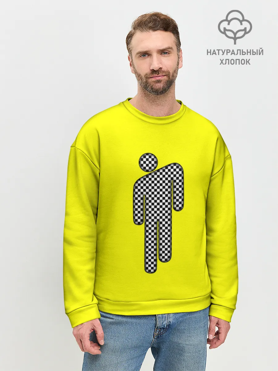 Мужской свитшот базовый / billie eilish