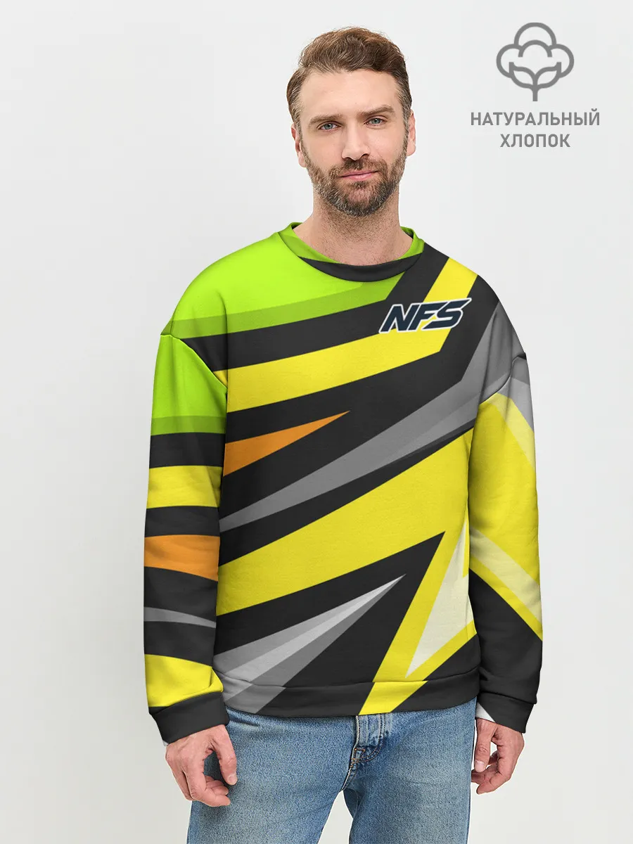 Мужской свитшот базовый / Need for Speed