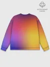 Мужской свитшот базовый / Abstract gradient colors
