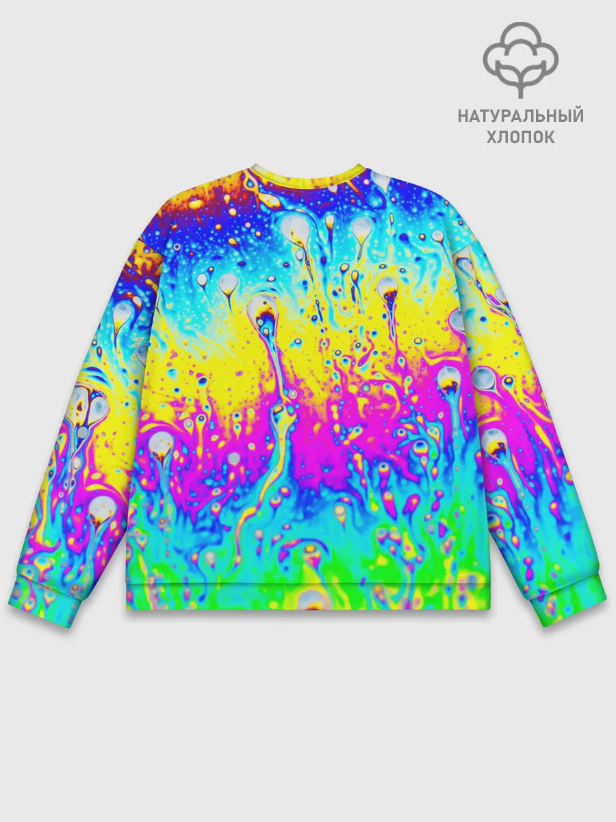 Мужской свитшот базовый / КИСЛОТНЫЙ СТИЛЬ