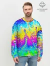 Мужской свитшот базовый / КИСЛОТНЫЙ СТИЛЬ